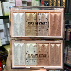 4 Colors Lareen Highlighter Palette