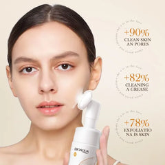 Bioaqua Rice Raw Pulp Deep Cleaning & Hydrating Mousse - 120ml