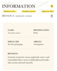 BIOAQUA Anti-Oxidation Acne Removal Turmeric Face Serum- 30ml