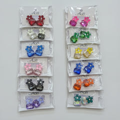 AB Art Of Fashion Crystal Flower Earring