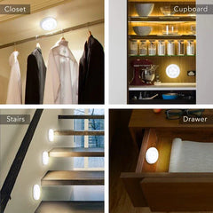 Set Of 3 Wireless Remote Control Night Light