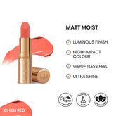 ST London - Matt Moist Long-Lasting Lipstick