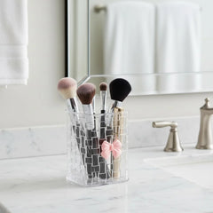 Multipurpose Transparent Organizer Box for Makeup Brushes - Each