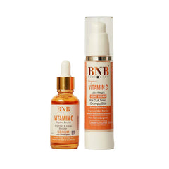 BNB Vitamin C Night Cream 50ml With Vitamin C Serum - 30ml