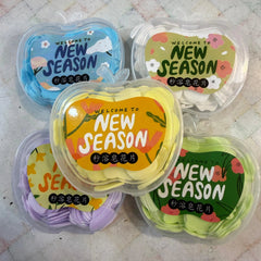 Apple shape medium paper soap - Each