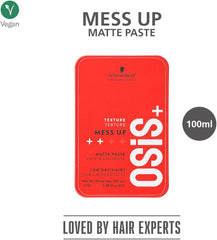 Schwarzkopf Osis+ Texture Mess up Matte Paste 100ml