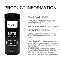 Sevich Hair Fluffy Powder Increase Hair Volume