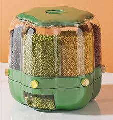 360° Rotating Grain And Cereal Dispenser