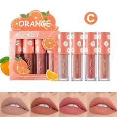 Dragon Ranee Water Proof Matte Lipgloss Liquid Lipstick (4pcs)