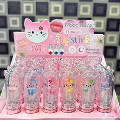 Mocallure Flower Jelly Transparent Lipstick - Cat Theme