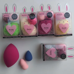 Maustar Bunny Box Makeup Blender Sponge Set (High Quality)