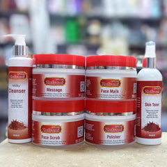 Zafrani Facial Kit – 6in1 Complete Skin Care Set (300g Each)