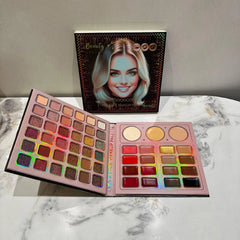 IGOODCO 55-Color Eye Shadow with Brush Book Stage