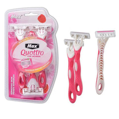 Max Triple Blade Bikini Disposable Body Razor Lady Women