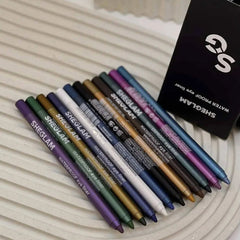 SHAGlan waterproof eye pencil - 12Pcs