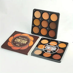 Romantic Flower 9‑in‑1 Contour Palette