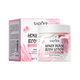 Sadoer Honey Peach Body Lotion Ice Cream Texture - 180g