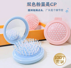 Folding Personalized Pocket Hair Brush Mini Hair Comb - Each