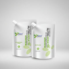 BIO-REACH Hair Straightening Cream & Neutralizer - 400ml