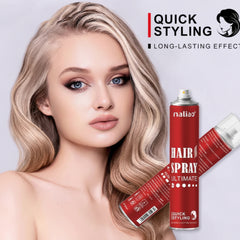 Maliao Fixing Hair Spray For Quick Styling Long Lasting - 420ml
