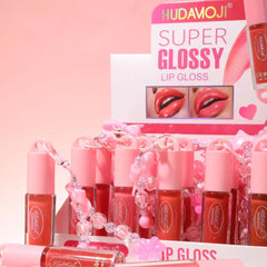 Hudamoji Super Glossy Hydrating Lip Gloss - Each