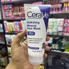 CeraVe Hydrating Mineral Face Wash Ultra Glowing - 200ml