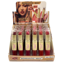 Romantic May Professional 2-in-1 Lipstick with Gloss & Liquid Matte