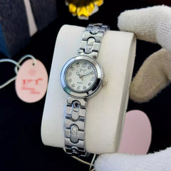 FT – Elegant Small-Dial Gold-Tone Women's Quartz Watch