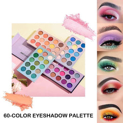 60 Colors Coco Urban Matte & Shimmer Eyeshadow Palette