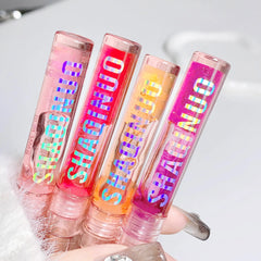 Beauty Mirror Lip Glaze Set Jelly Lip Gloss (4 Pcs)