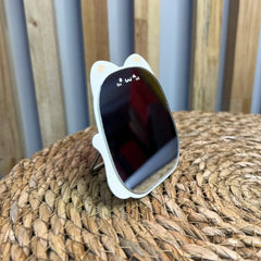 cat-shaped kawaii-style table mirror - Each