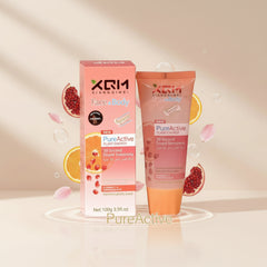 XQM Exfoliating Face and Body Scrub Gel Pomegranate and Vitamin C – 100g