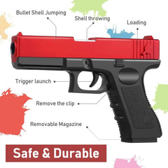 Soft Bullet Toy with Shell Ejection Magazine