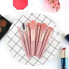 8‑Piece Mini Makeup Brush Set