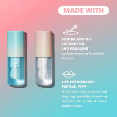 SHEGLAM Plump Addict Hot & Cold Gloss Duo 2 Pcs