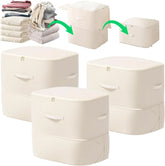 Self-Compressing Storage Bag Portable Organizer for Clothes Blankets - 3 Pack