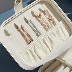Velvet Multi‑function Jewelry Storage Box