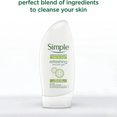 Simple Kind to Skin Refreshing Shower Gel – 250ml