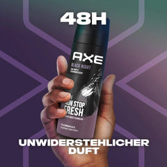 AXE Black Night – Black Caramel & Vanilla Deodorant Body Spray (150ml)