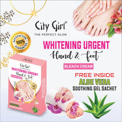 City Girl Hand & Foot Whitening Bleach Cream
