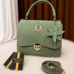 MOVDARL Marble Pattern Top Handle Crossbody Handbag