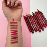 Lareen Makeup Matte Lip Pencil Pack of 12