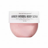 Keratine Queen Amber Wood Body Scrub - 150g