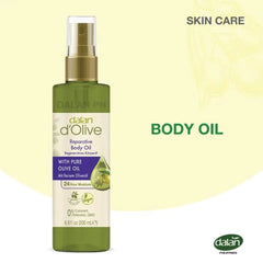 Dalan D' Olive With Pure Olive Oil Reparative Body Oil - 200ml