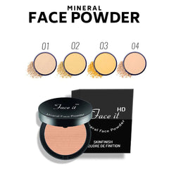 Flawless Finish of Face It Mineral Compact Powder Long-Lasting Natural Coverage