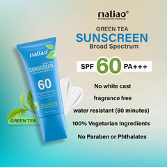 Maliao Fragrance Free Green Tea Sunscreen - 100g