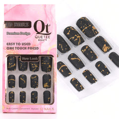Quetee Beauty 3D Nails Premium Design Six