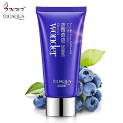 BIOAQUA Blueberry Wonder Skin Nutritional Cleansing Moisturizing Cleanser - 100g