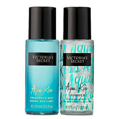Victoria's Secret Aqua Kiss 2in1 Body Mist & Shimmer Mist (75ml Each)