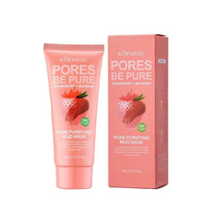 KORMESIC Beauty Skin Care Strawberry + Mugwort Face Mask Clay Mud Mask - 100g